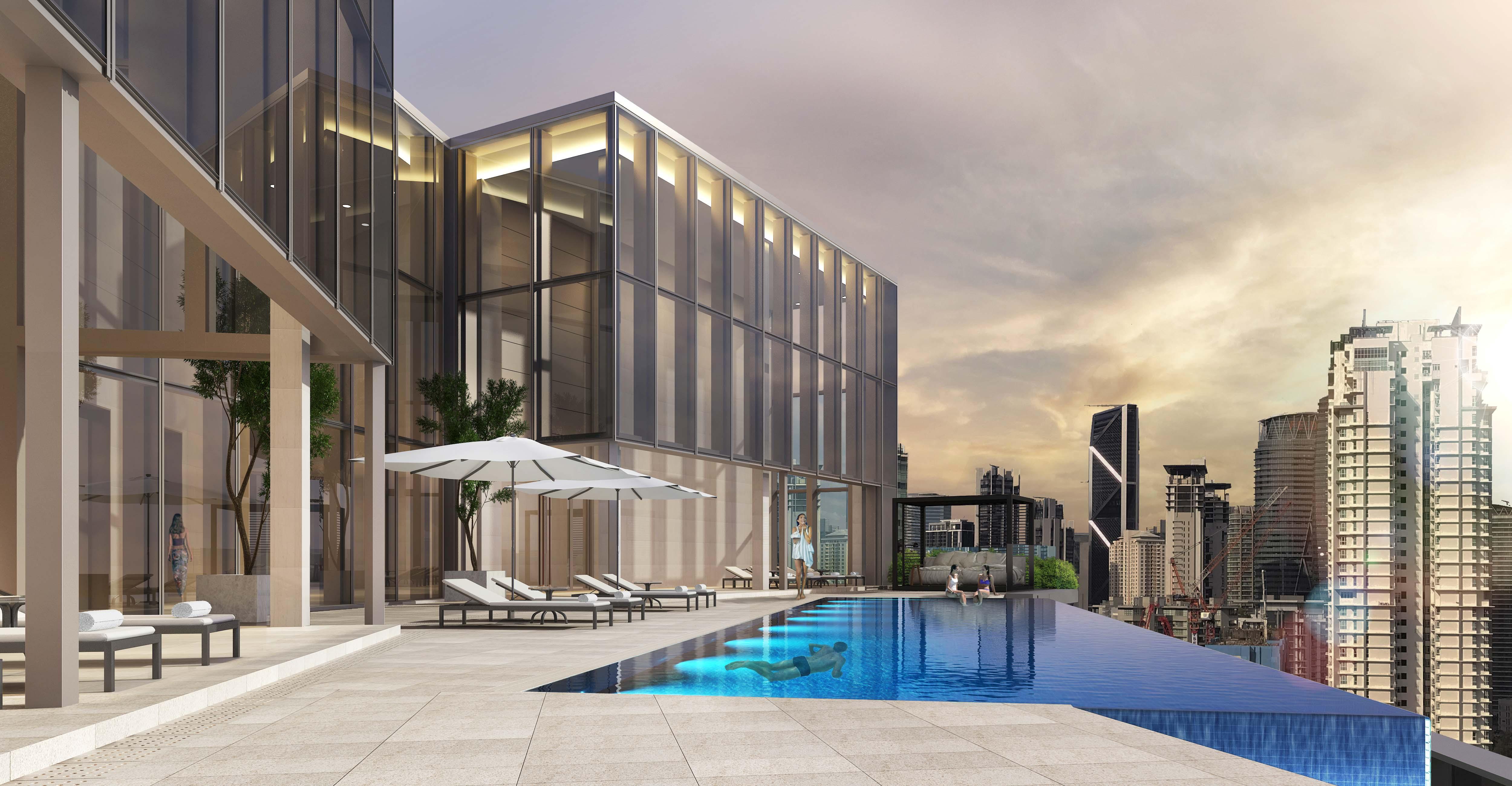 吉隆坡柏威年酒店 • 悦榕管理 外观 照片 The pool at the 101